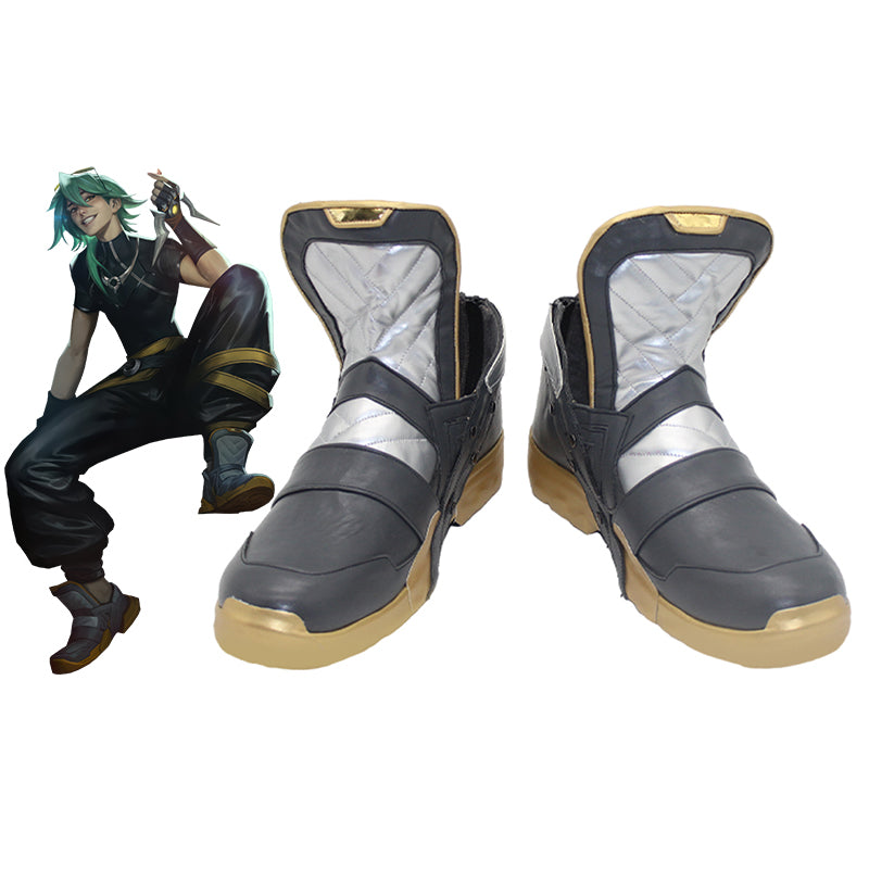 League of Legends LOL Heartsteel Ezreal Cosplay Shoes