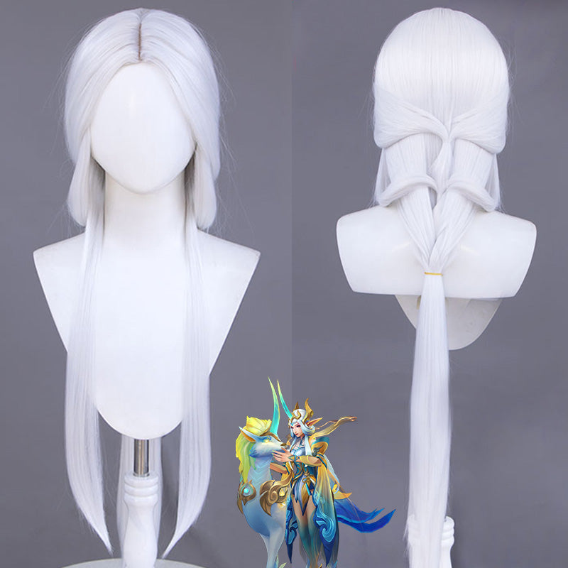 League of Legends LOL Immortal Journey Soraka Cosplay Wig