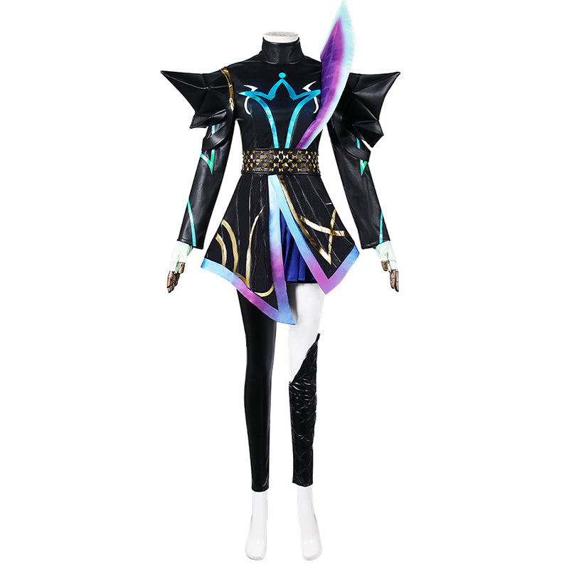 League of Legends LOL Prestige Empyrean Kayle Skin Spotlight Cosplay Costume