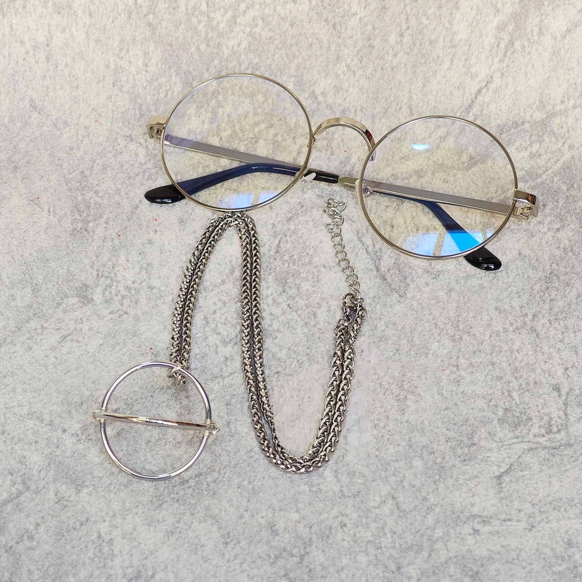 Link Click Liu Xiao Glasses Necklace Cosplay Accessory Prop