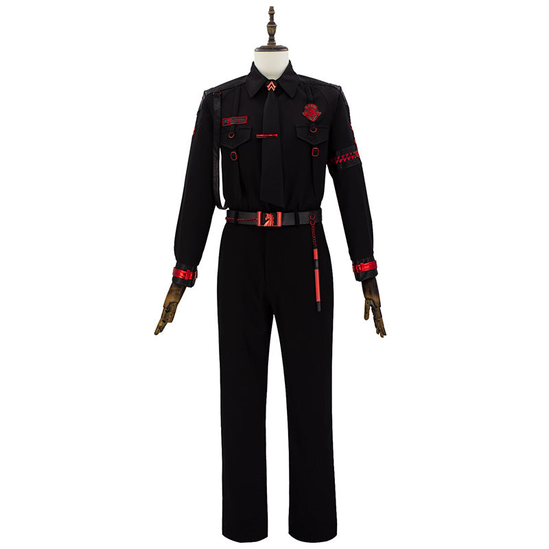 Love And Deep Space Xavier Evol Police Midnight Vigilance Cosplay Costume