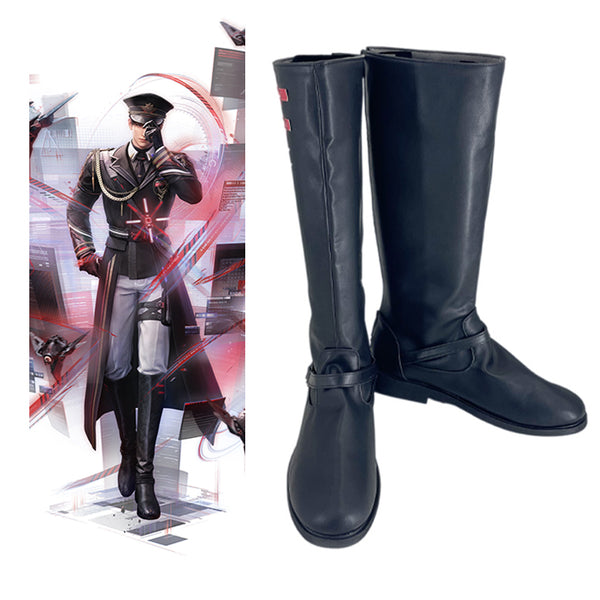 Love And Deepspace Xia Yizhou Caleb Farspace Colonel Shoes Cosplay Boots