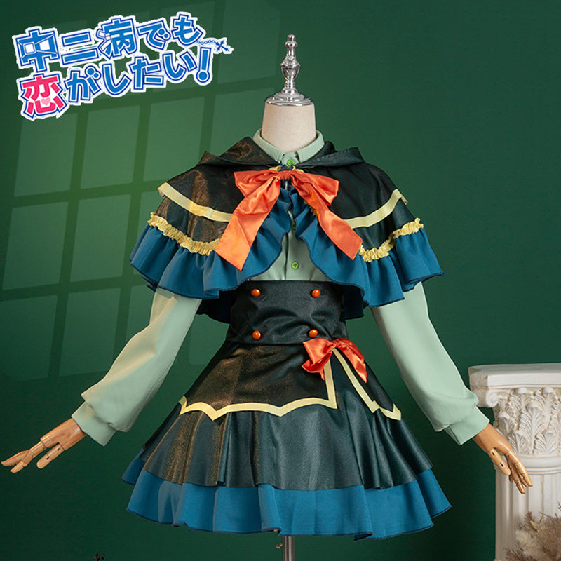 Love, Chunibyo & Other Delusions Chuunibyou demo Koi ga Shitai! Rikka Takanashi Dates Dress Cosplay Costume