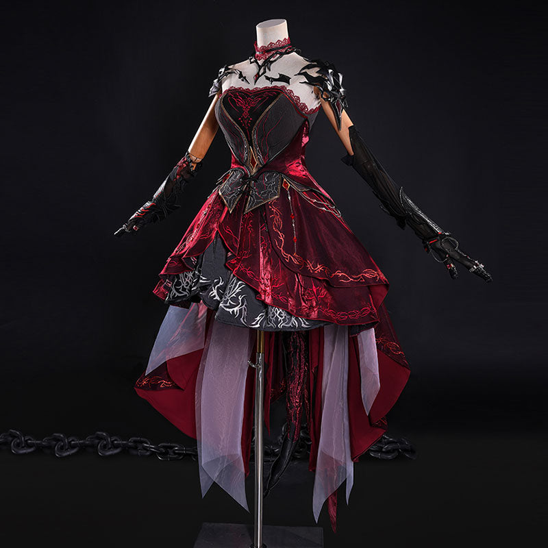 Love and Deep Space Beyond Cloudfall Set Scarlet Passion Cosplay Costume