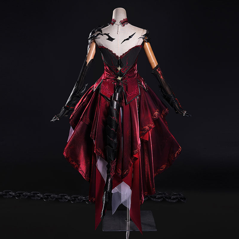 Love and Deep Space Beyond Cloudfall Set Scarlet Passion Cosplay Costume