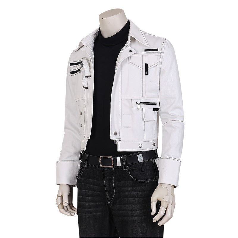 Love and Deep Space Xavier Black and White Coat Belt Cosplay Costume