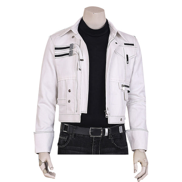 Love and Deep Space Xavier Black and White Coat Belt Cosplay Costume