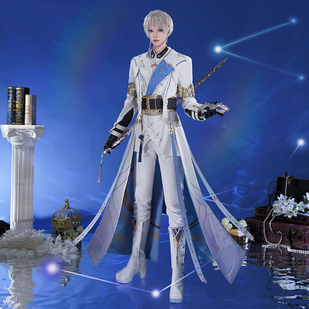 Love and Deepspace Xavier Lumiere Veiled Guardian Cosplay Costume