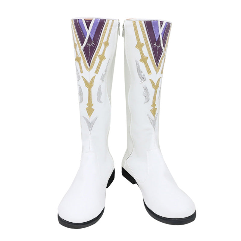 Love and Deepspace Xavier Lumiere Veiled Guardian Shoes Cosplay Boots