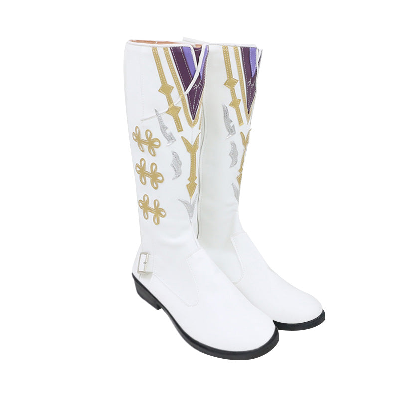 Love and Deepspace Xavier Lumiere Veiled Guardian Shoes Cosplay Boots