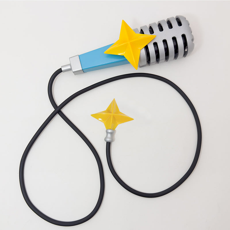 Mahou Shoujo Ni Akogarete Gushing Over Magical Girls Looking Up To Magical Girls Akoya Matama Loco Musica Microphone Cosplay Accessory Prop