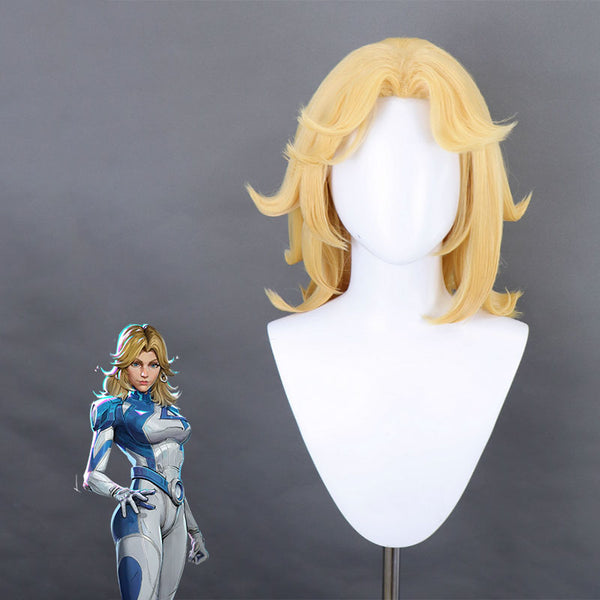 Marvel Rivals Invisible Woman Cosplay Wig