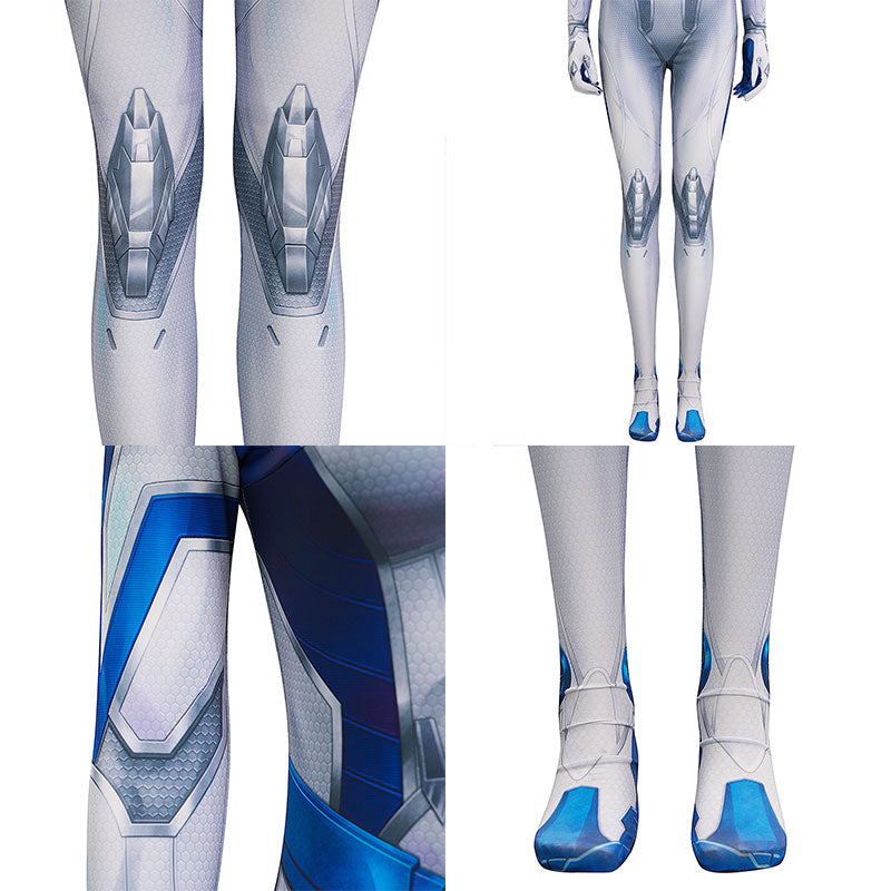 N Marvel Rivals Invisible Woman Jumpsuit Cosplay Costume