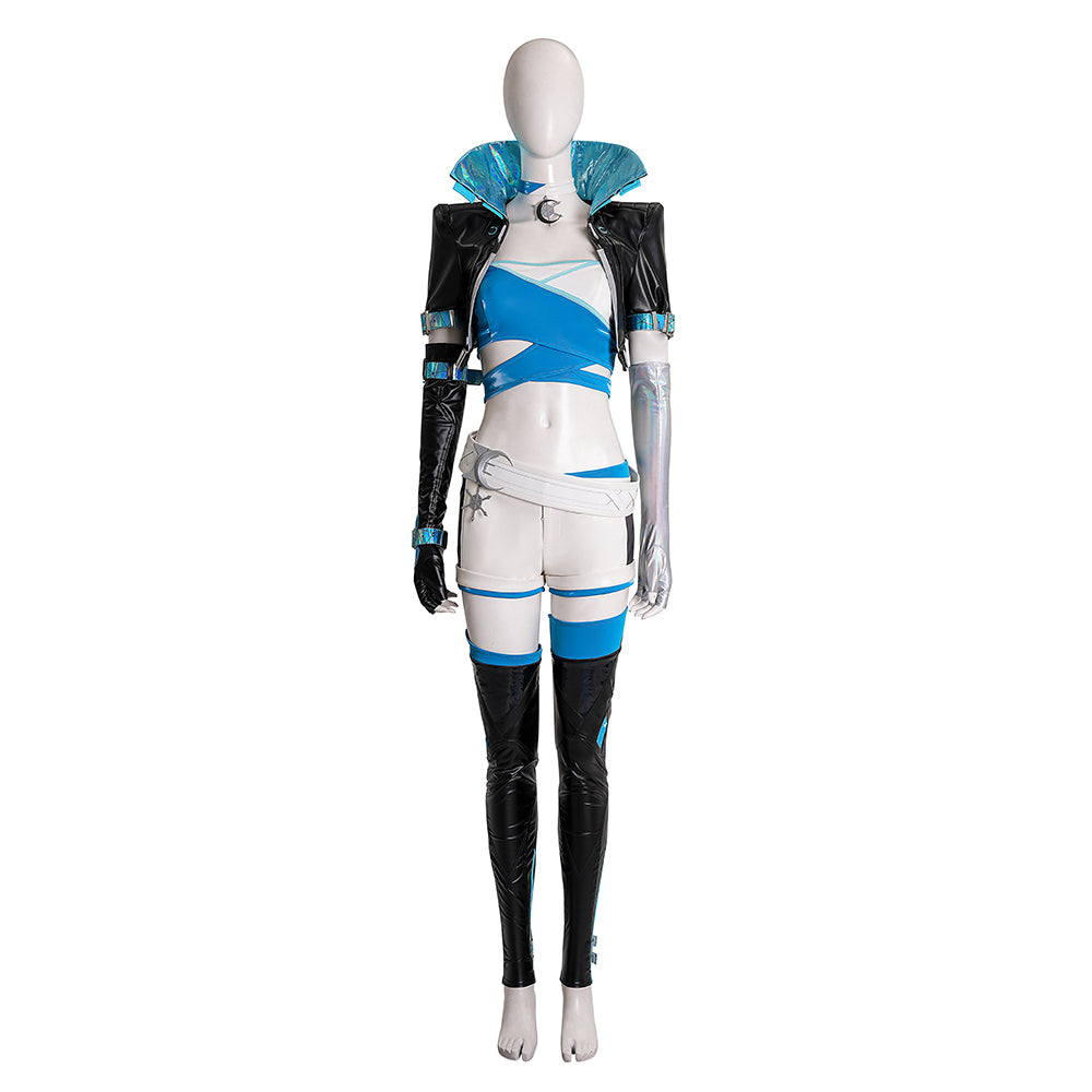 Marvel Rivals Luna Snow B Edition Cosplay Costume