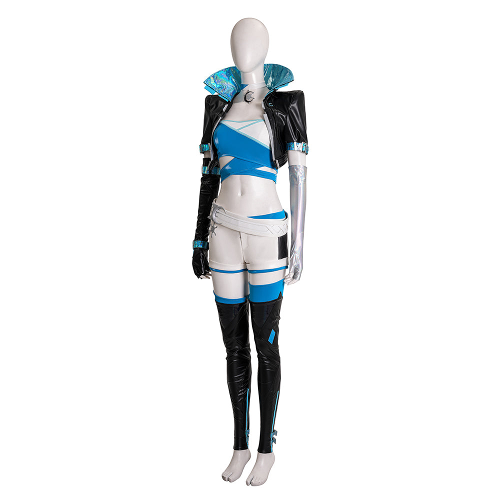 Marvel Rivals Luna Snow B Edition Cosplay Costume