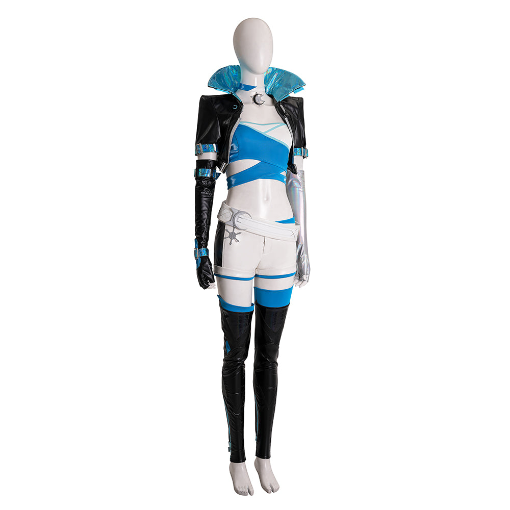 Marvel Rivals Luna Snow B Edition Cosplay Costume