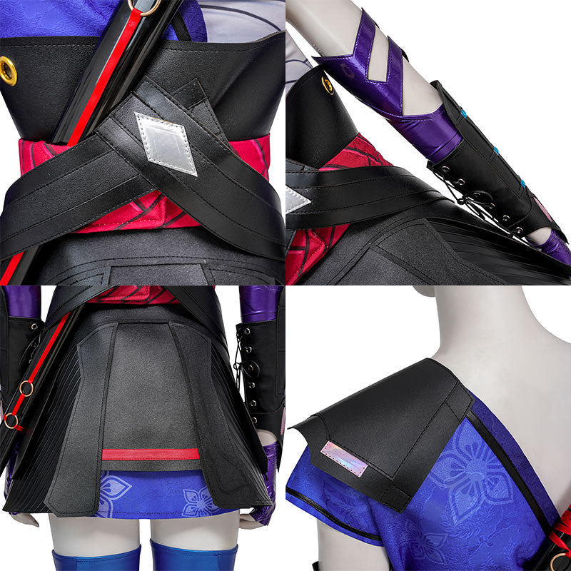 Marvel Rivals Psylocke Cosplay Costume(Shoes and sword not included)