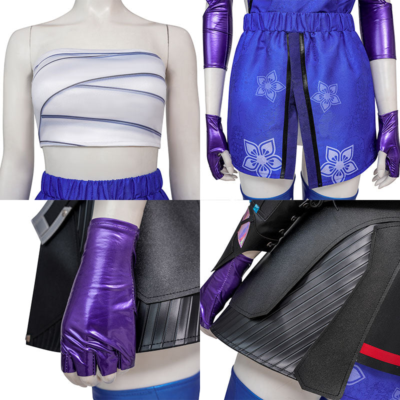 Marvel Rivals Psylocke Cosplay Costume(Shoes and sword not included)