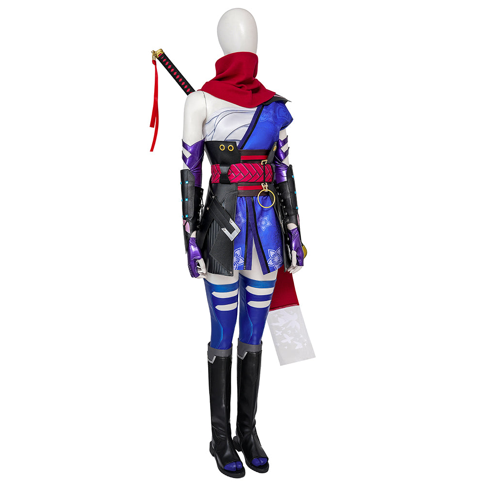 Marvel Rivals Psylocke Cosplay Costume(Shoes and sword not included)