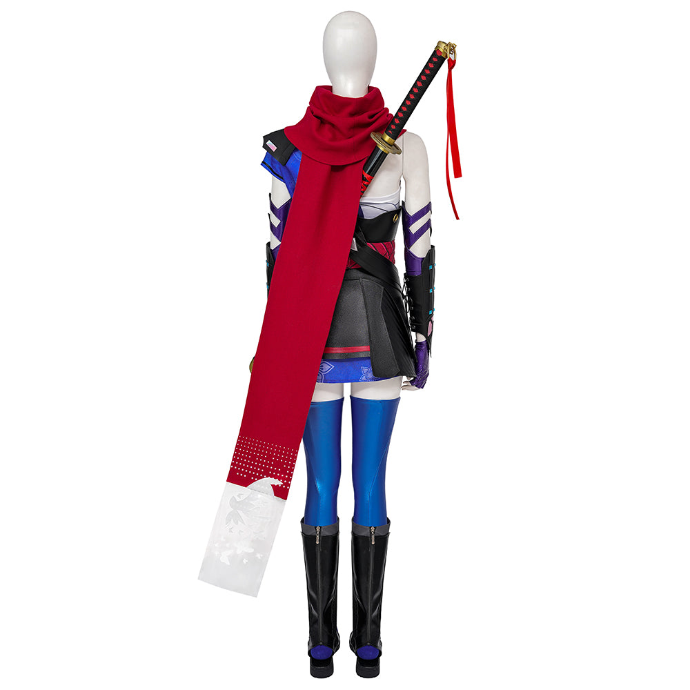 Marvel Rivals Psylocke Cosplay Costume(Shoes and sword not included)