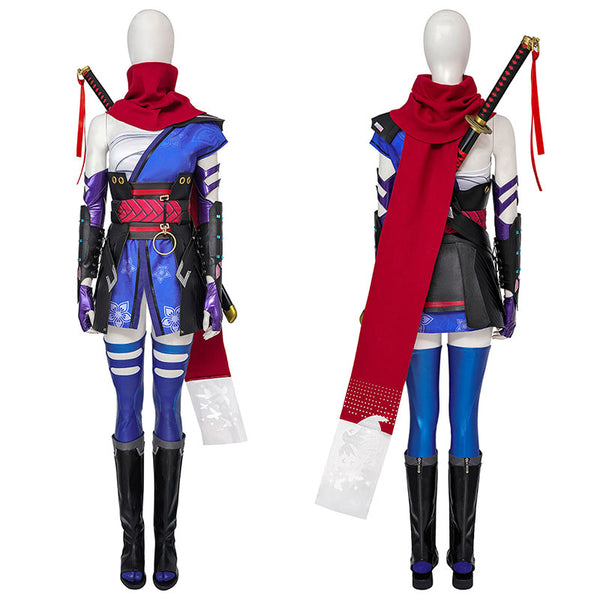 Marvel Rivals Psylocke Cosplay Costume(Shoes and sword not included)