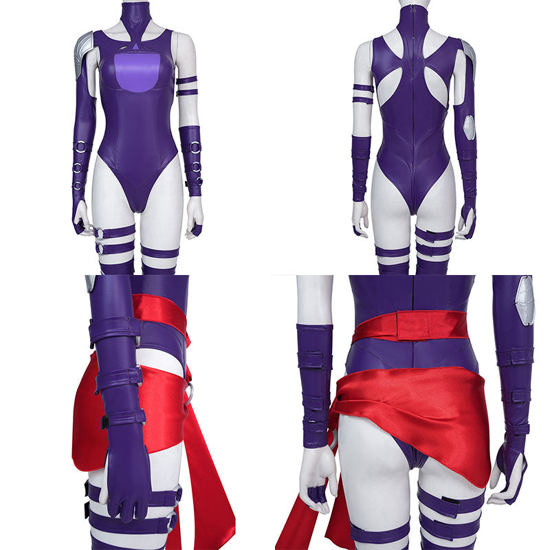 Marvel Rivals Psylocke Vengeance Cosplay Costume