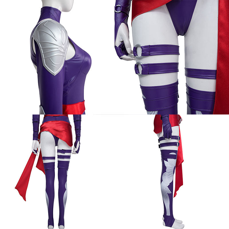 Marvel Rivals Psylocke Vengeance Cosplay Costume