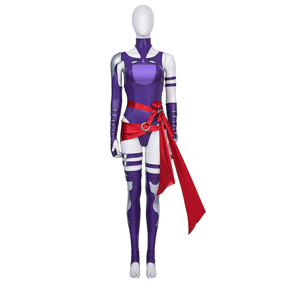 Marvel Rivals Psylocke Vengeance Cosplay Costume