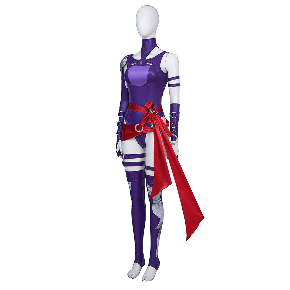 Marvel Rivals Psylocke Vengeance Cosplay Costume