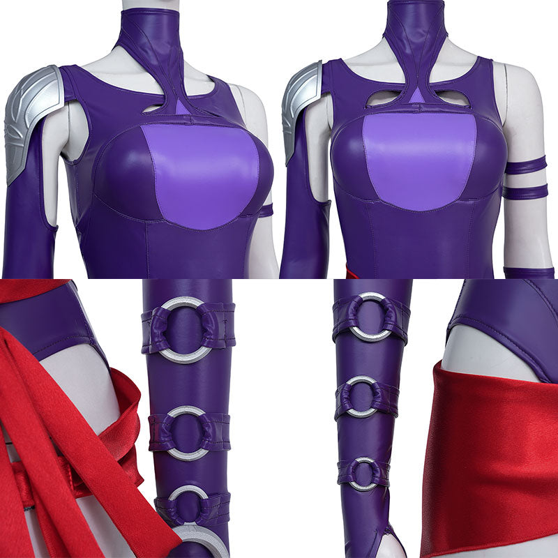 Marvel Rivals Psylocke Vengeance Cosplay Costume