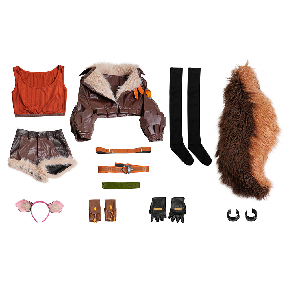 Marvel Rivals Squirrel Girl Cosplay Costume