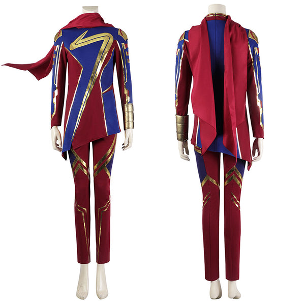 Marvel The Marvels Kamala Khan Ms. Marvel Cosplay Costume