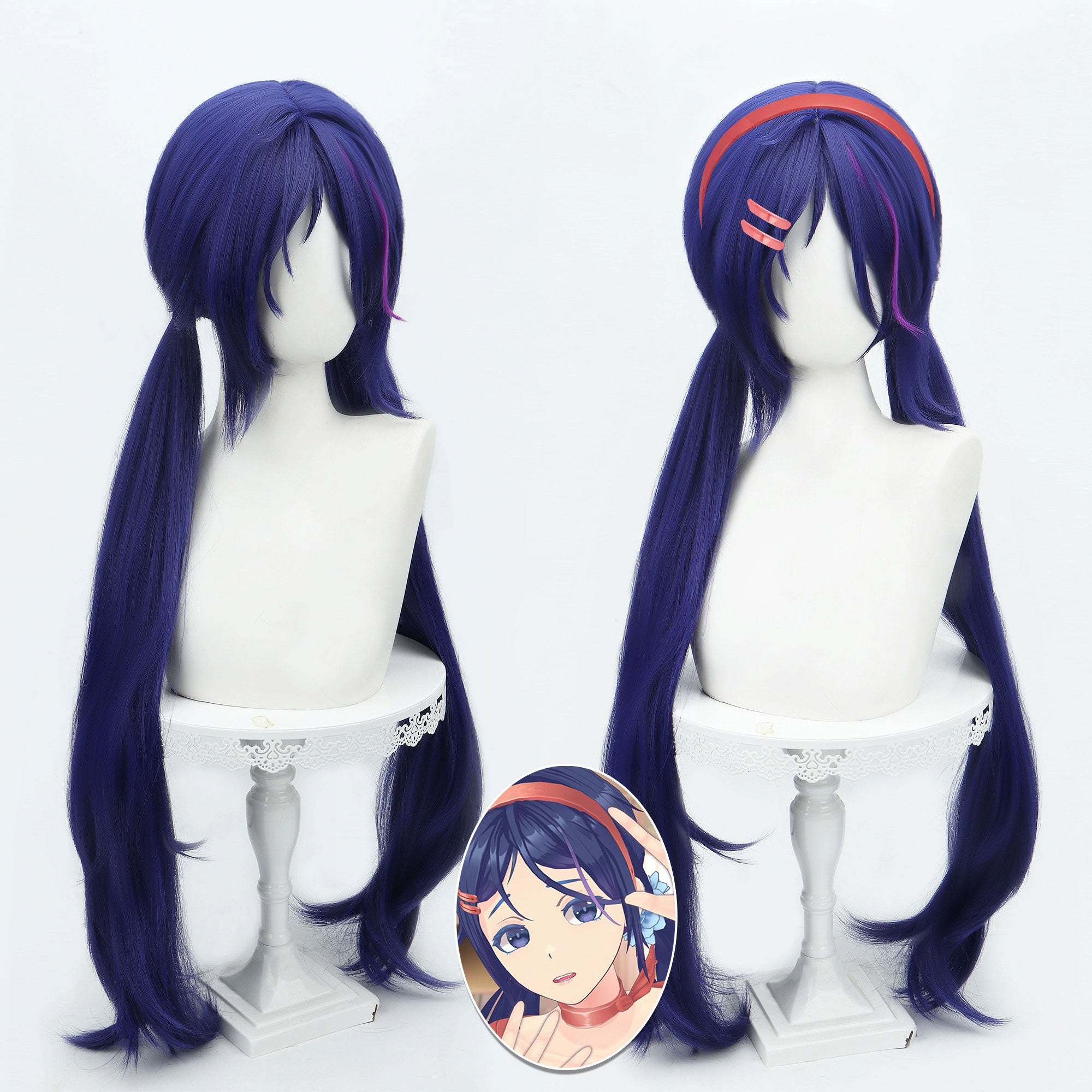 MiSide Mita Crazy Mita Cosplay Wig