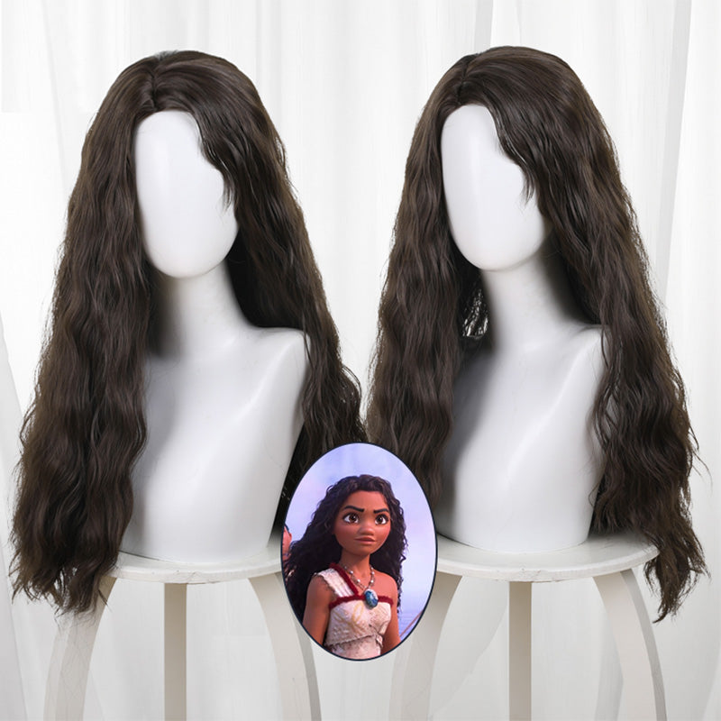 Moana 2 2024 Movie Moana Cosplay Wig