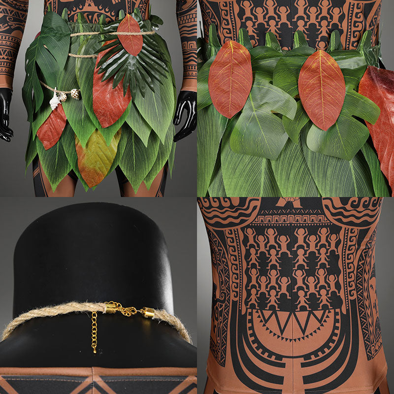 Moana 2 Movie Māui Cosplay Costume