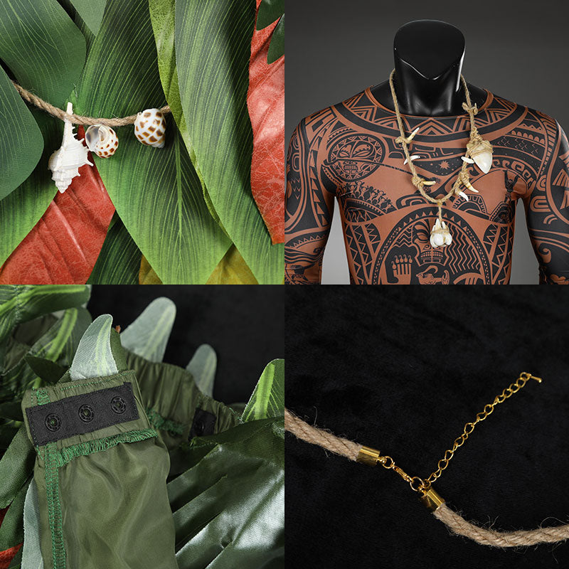 Moana 2 Movie Māui Cosplay Costume