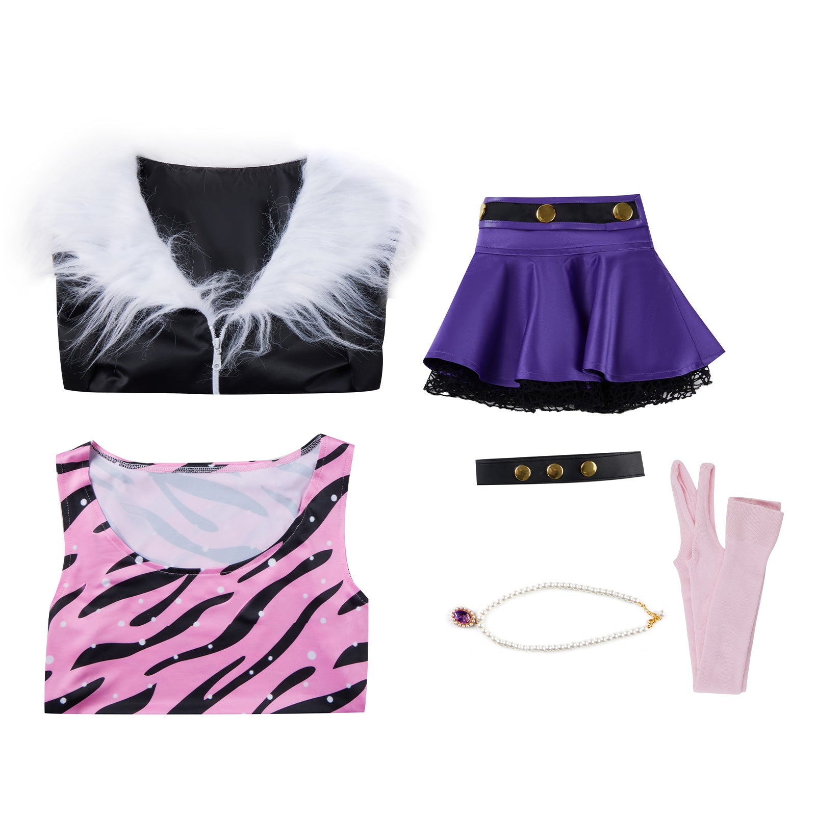 Monster High Anime Clawdeen Wolf Cosplay Costume