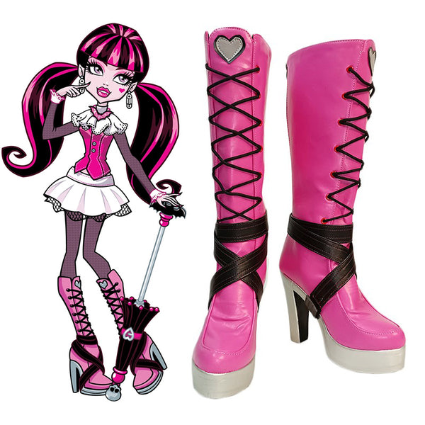 Monster High Draculaura Shoes Cosplay Boots