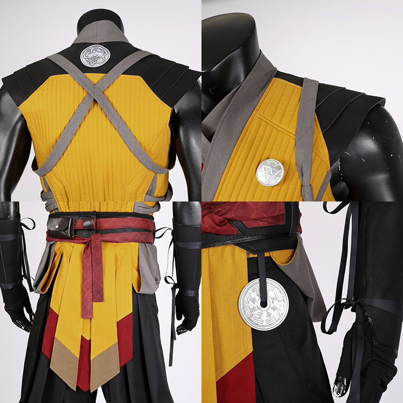 Mortal Kombat 1 Scorpion Cosplay Costume