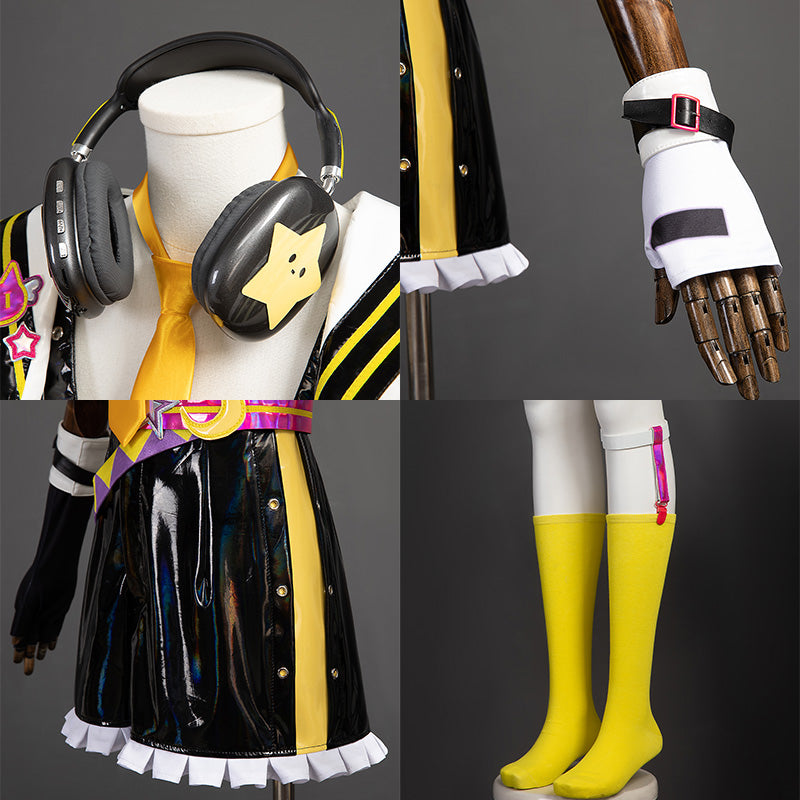 Muse Dash Hatsune Miku Kagamine Len Cosplay Costume