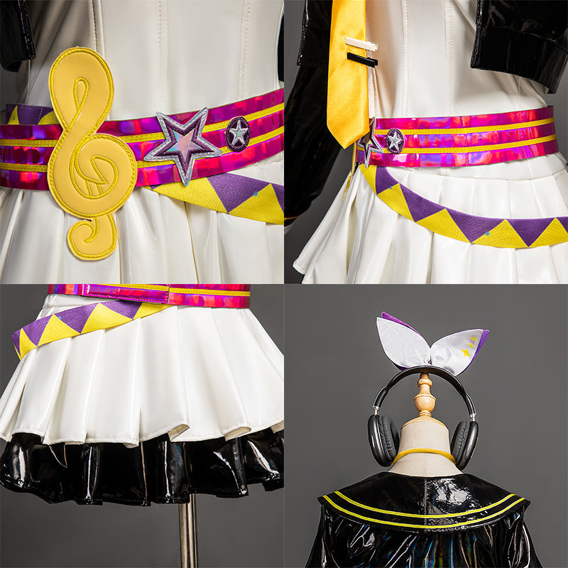 Muse Dash Hatsune Miku Kagamine Rin Cosplay Costume