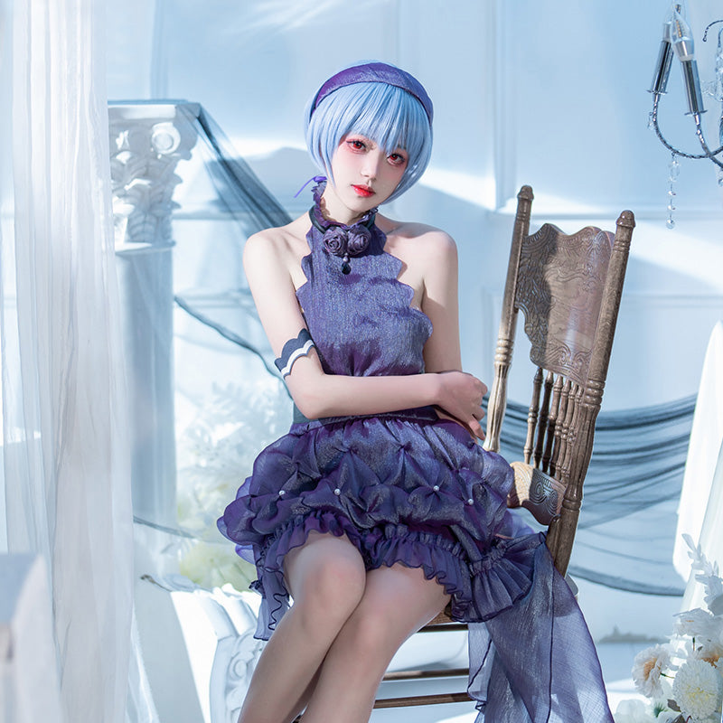 Neon Genesis Evangelion EVA Myethos Rei Ayanami Cosplay Costume