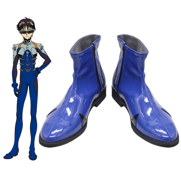 Neon Genesis Evangelion EVA Shinji Ikari Cosplay Shoes