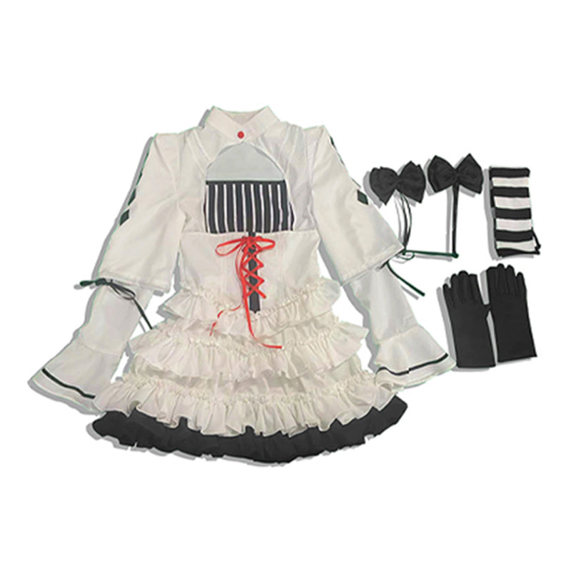 New Genesis Evangelion EVA Asuka Langley Sohryu Gothic Lolita Dress Cosplay Costume