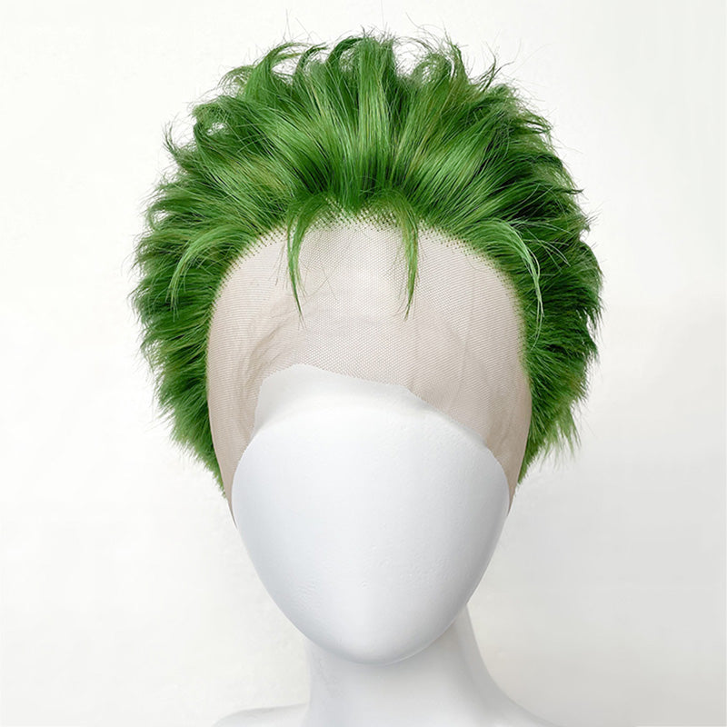 One Peice Roronoa Zoro Cosplay Wig New Edition