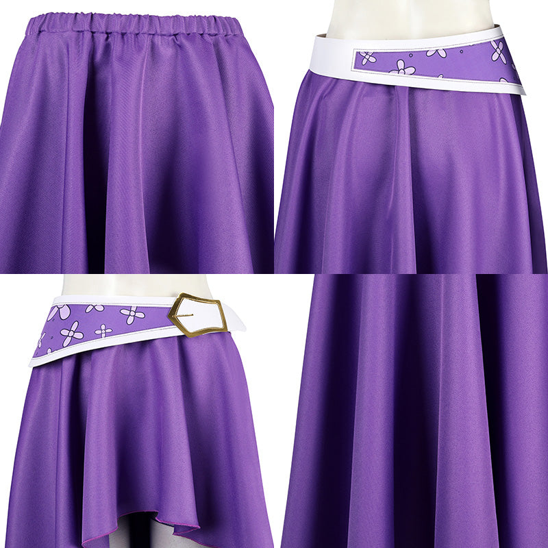 15th Anniversary Purple Cosplay Costume