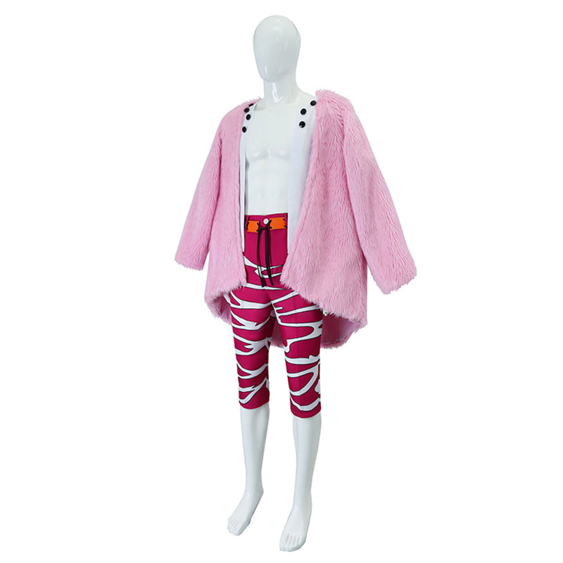 One Piece Donquixote Doflamingo Cosplay Costume