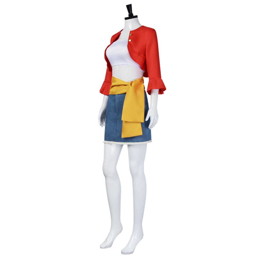 One Piece Monkey D Luffy Female B Edition Cosplay Costume