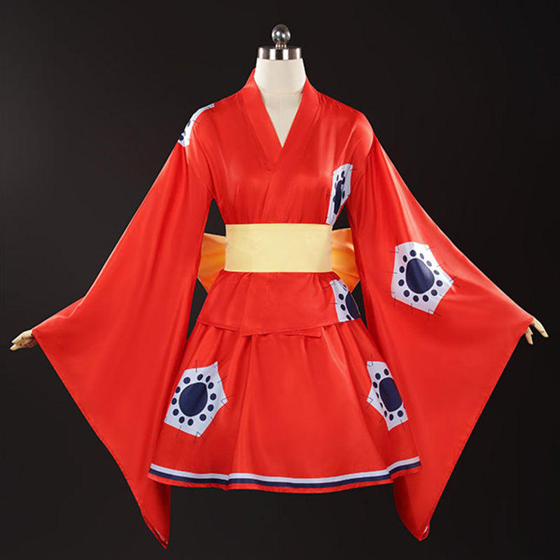 One Piece Monkey D Luffy Female Cosplay Costume