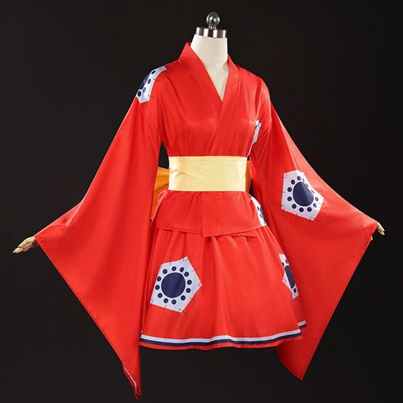 One Piece Monkey D Luffy Female Cosplay Costume